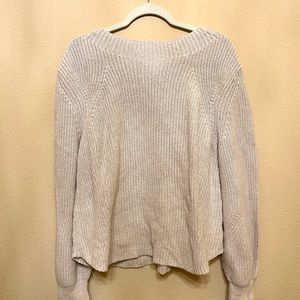 Gap oatmeal chunky sweater size XL like new
